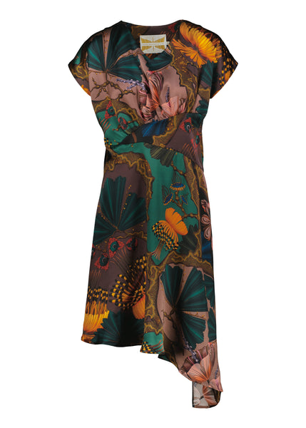 Artemisia Absinthium silk dress