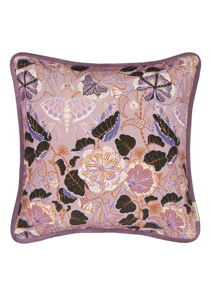 Grasshopper pink cushion