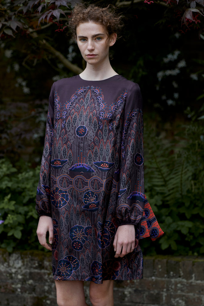 Poppy Silk Mini dress