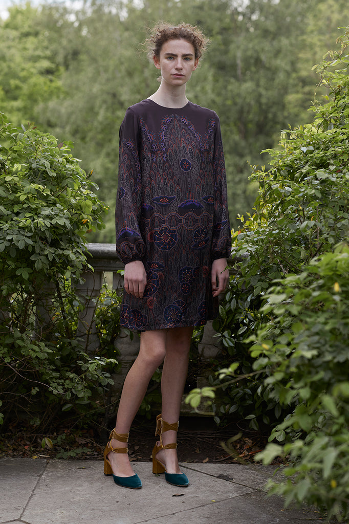 Poppy Silk Mini dress