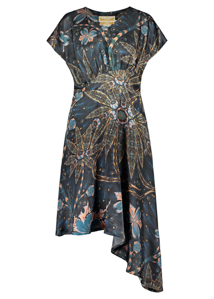 Hera silk dress